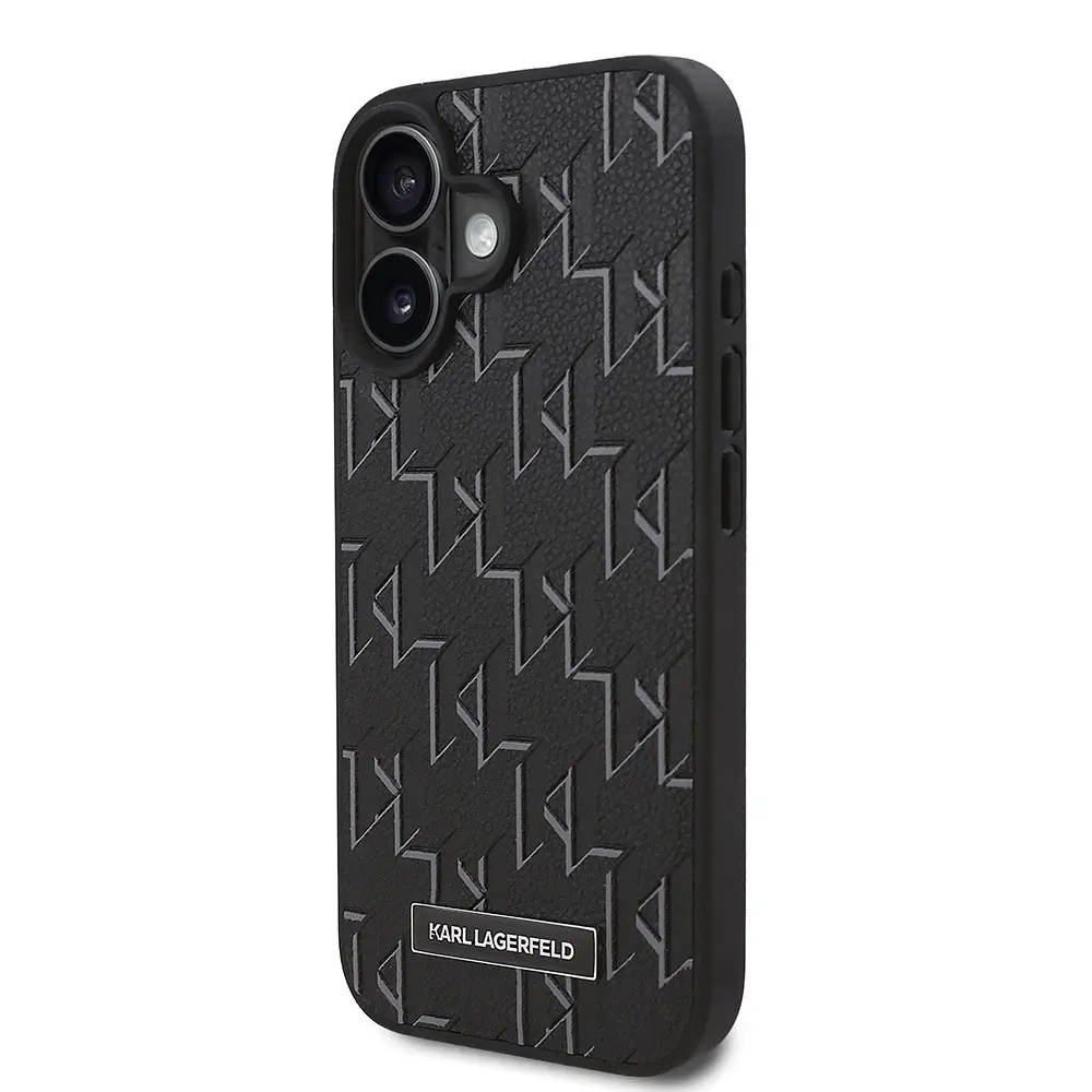 iPhone 16 Plus MagSafe Uyumlu Siyah Kılıf - Karl Lagerfeld