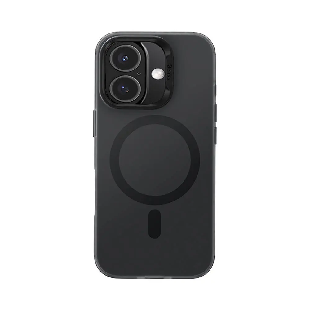 iPhone 16 Plus MagSafe Uyumlu Şeffaf Kılıf - Benks Lucid Armor