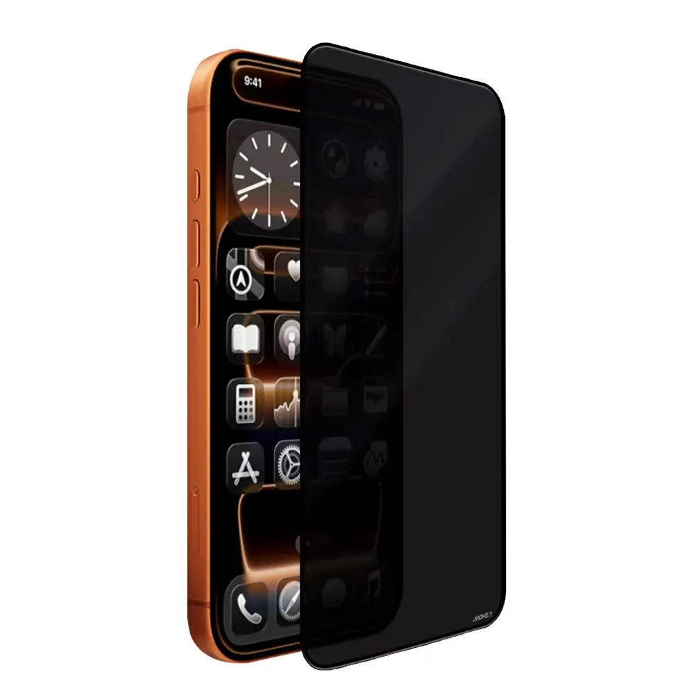 iPhone 16 Plus Hayalet Temperli Cam Ekran Koruyucu - Mohseven Safir Coating