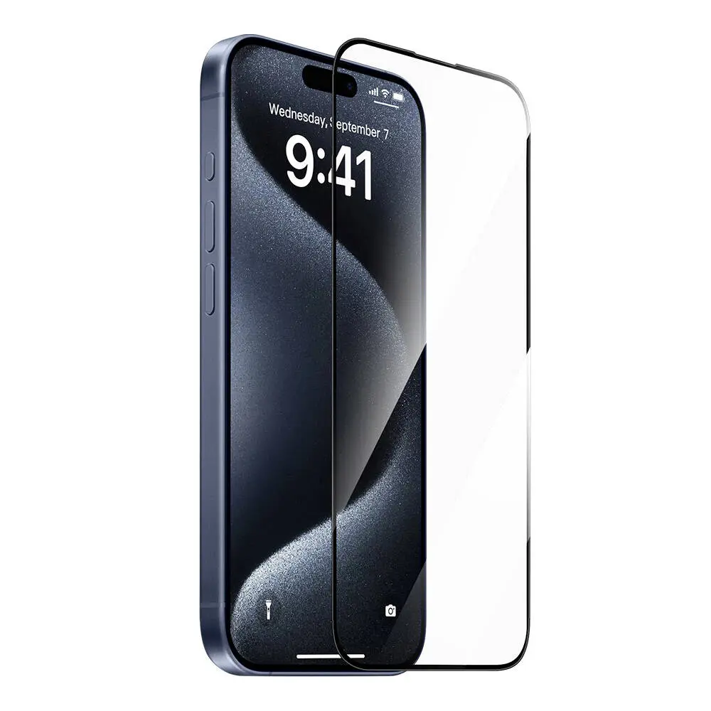 iPhone 16 Pro Temperli Cam Ekran Koruyucu 10'lu Paket - Wiwu GT-008