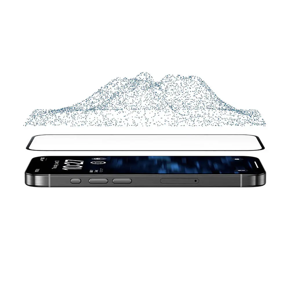 iPhone 16 Pro Hayalet Ekran Koruyucu Temperli Cam - Benks Glass Warrior Privacy