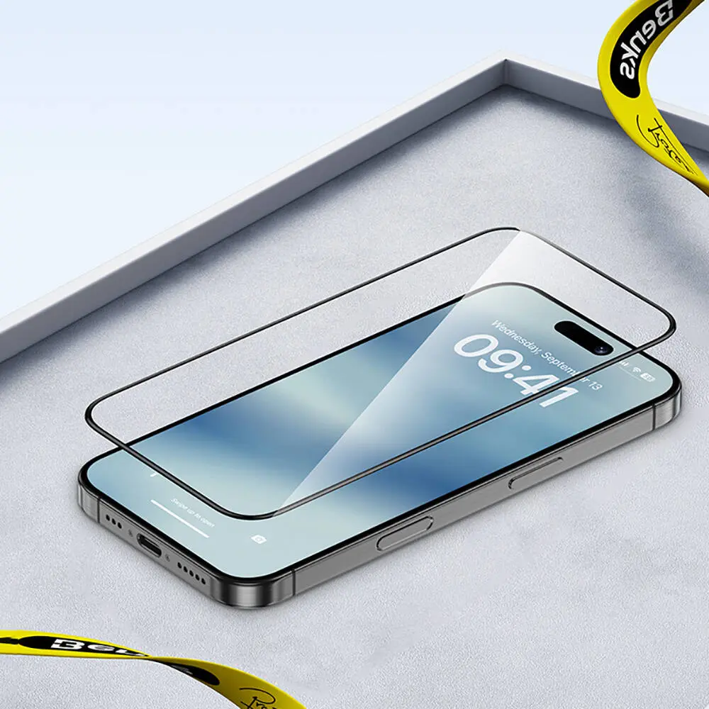 iPhone 16 Pro Ekran Koruyucu, 10'lu Paket - Benks Air Shield
