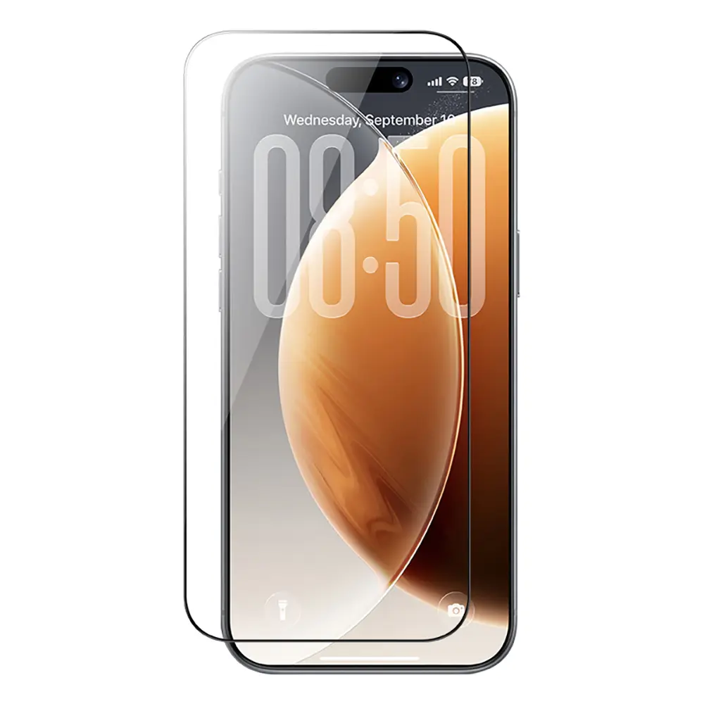 iPhone 16 Pro Max Ekran Koruyucu, Uygulama Aparatlı - Benks OmniWarrior