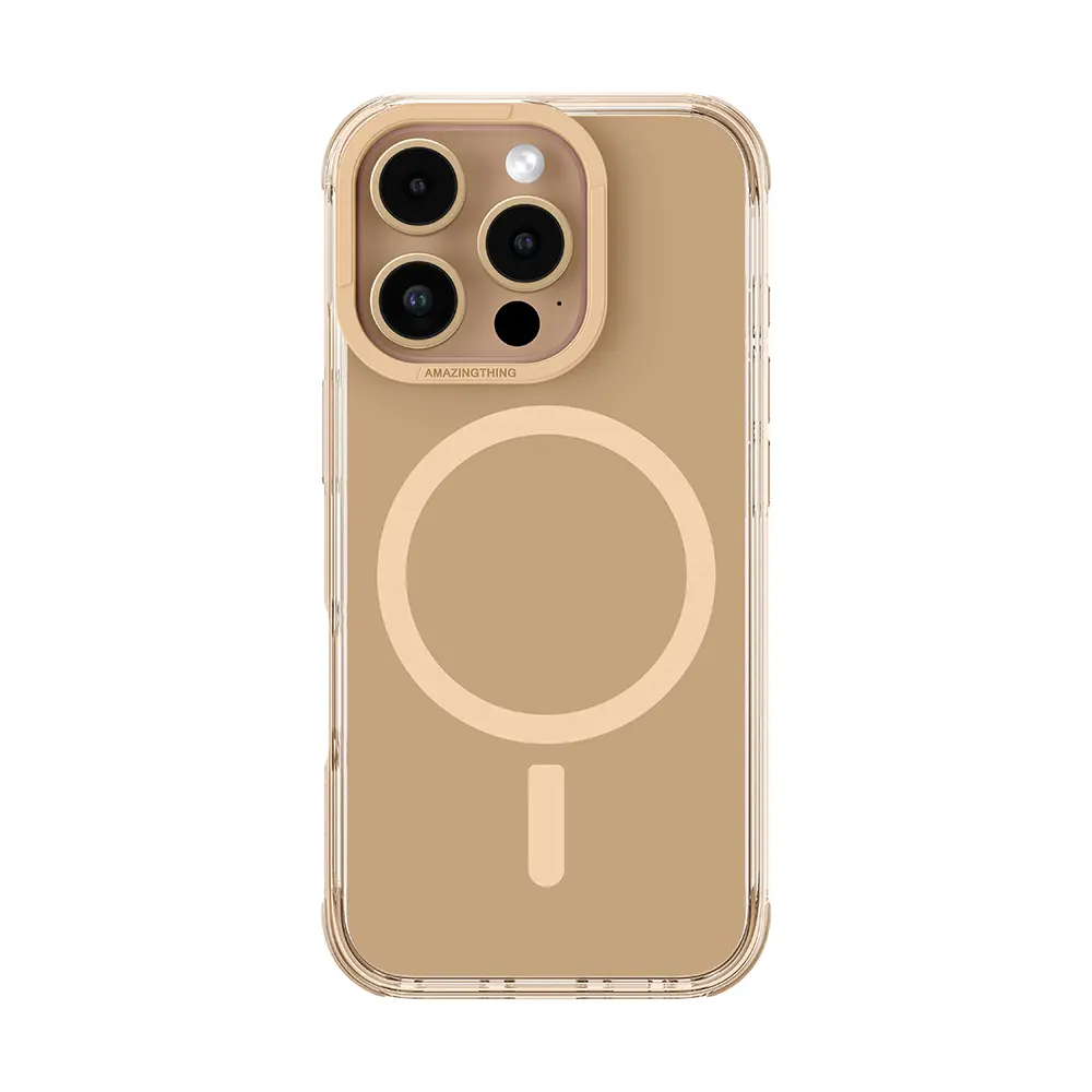 iPhone 16 Pro Max MagSafe Uyumlu Şeffaf Kılıf - Amazingthing Omni
