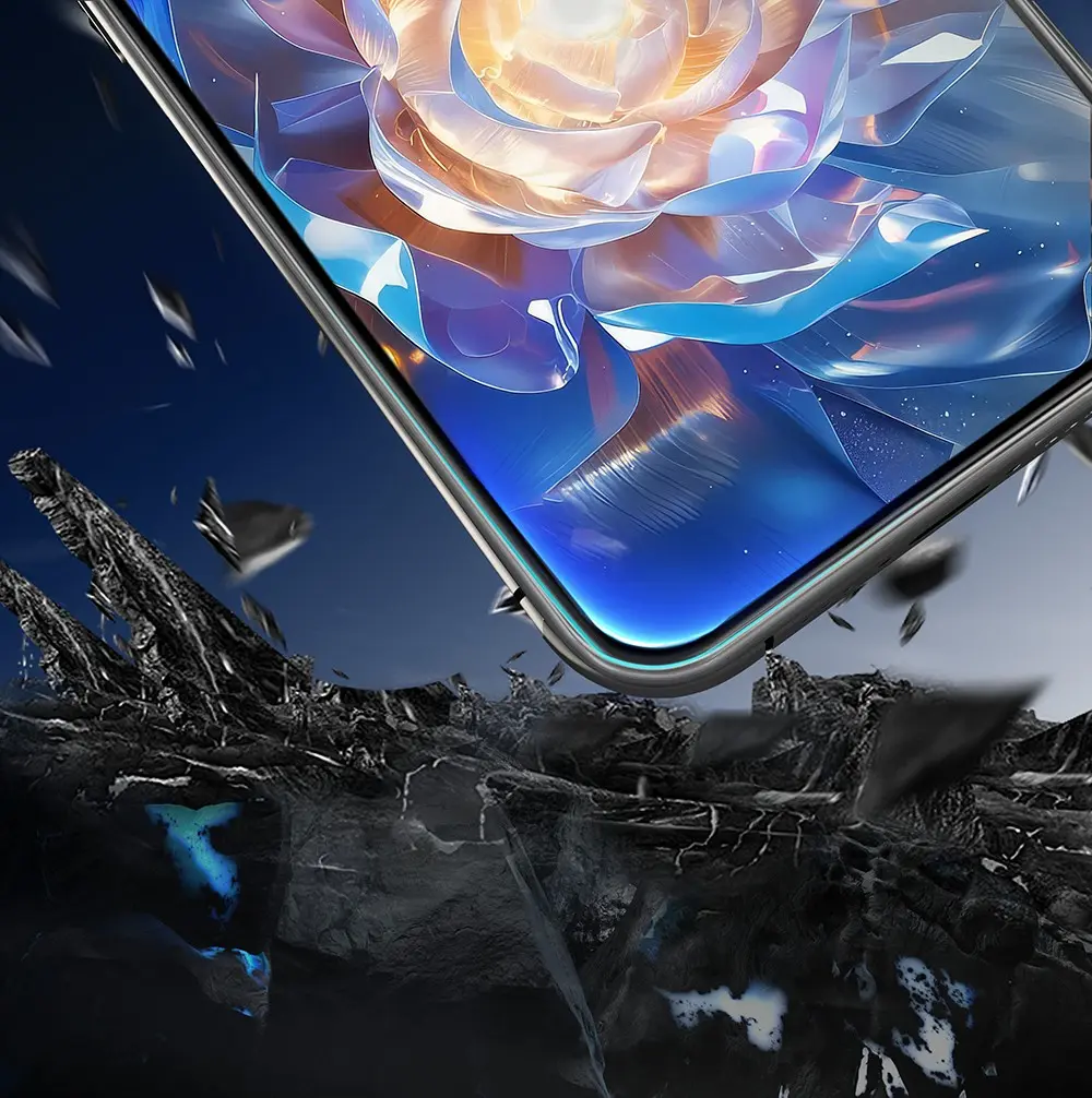 iPhone 16 Pro Max Temperli Cam Ekran Koruyucu - Mohseven Pure Safir Coating
