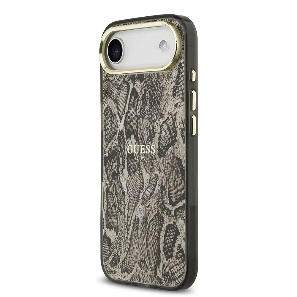 iPhone 17 Air MagSafe Uyumlu Python Desenli Kılıf - Guess