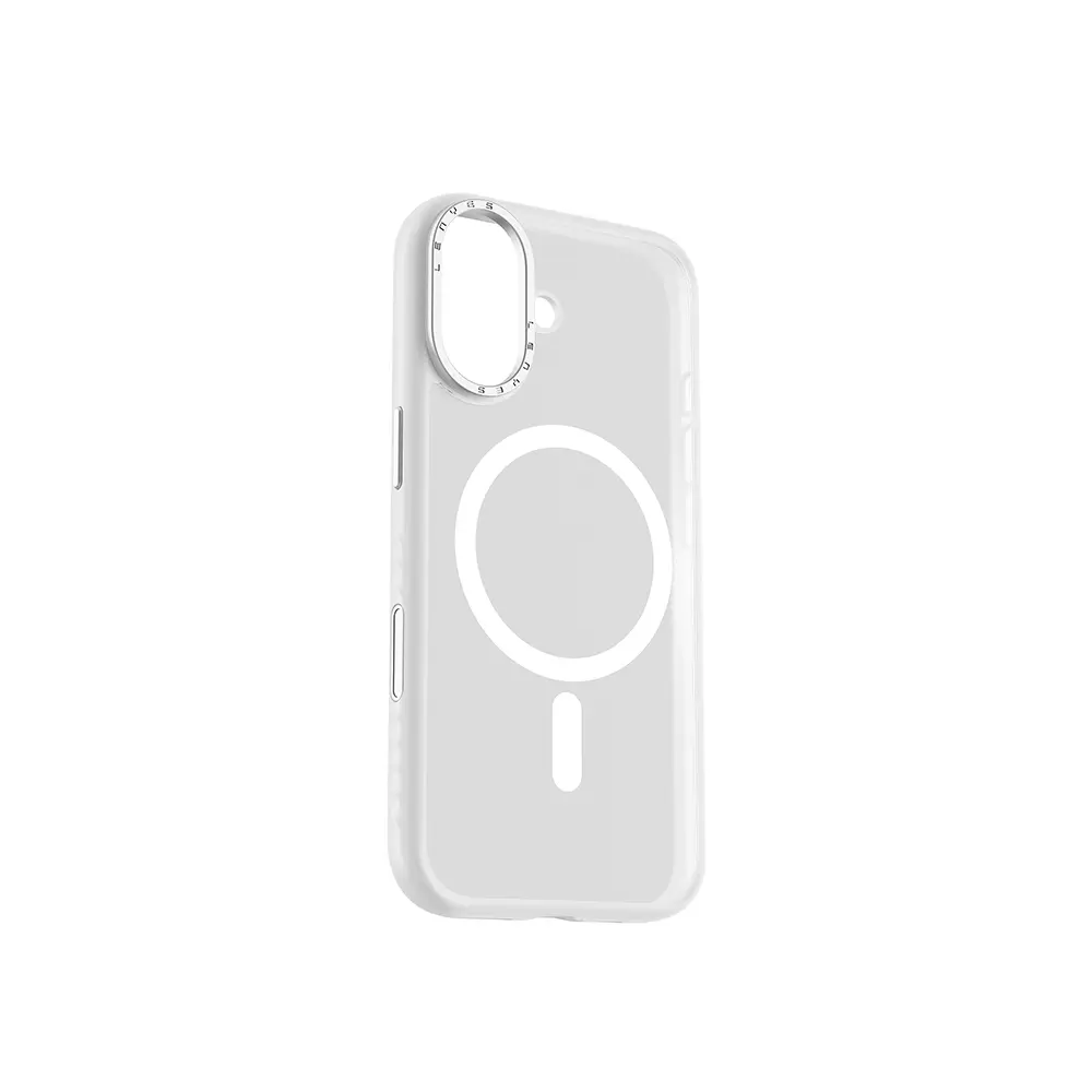 iPhone 17 MagSafe Uyumlu Metal Kamera Standlı Kılıf - Lenyes CK226