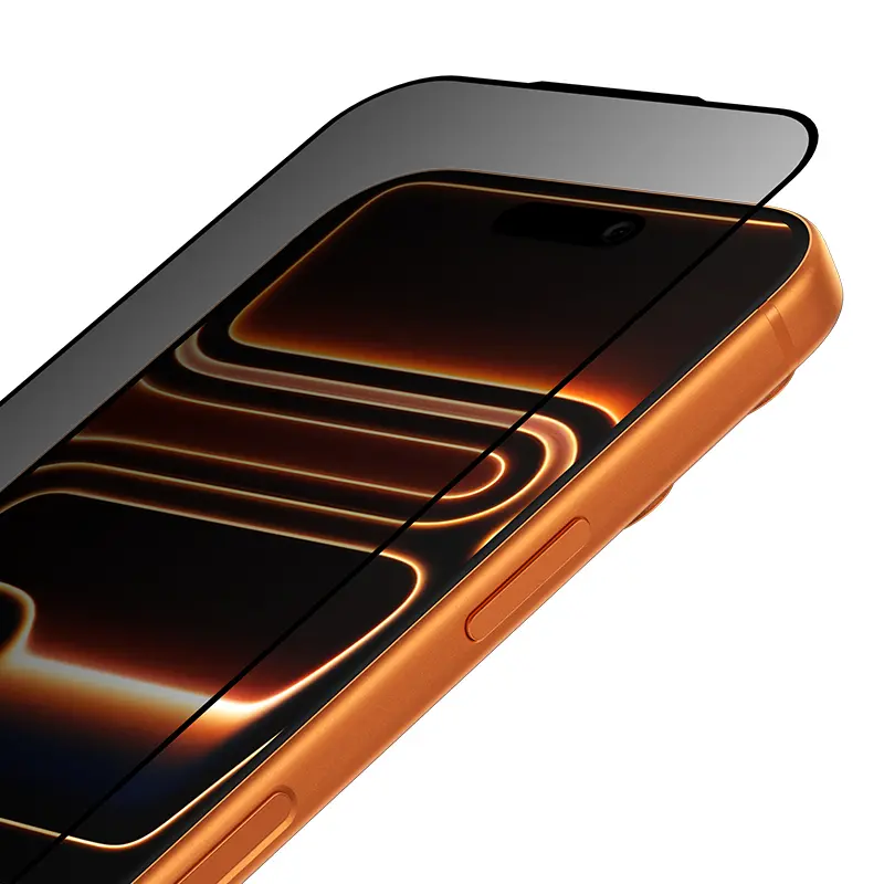 iPhone 17 Pro Gizlilik Cam Ekran Koruyucu - Benks Glass Warrior 2.0