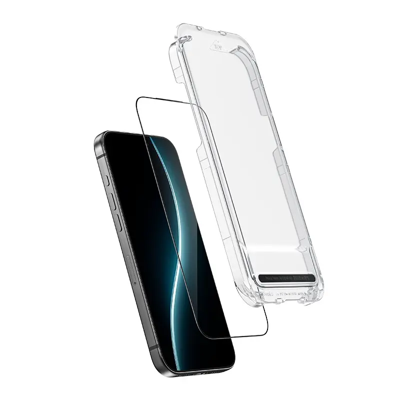 Apple iPhone 17 Pro Hidrofobik Ve Oleofobik Özellikli Benks 0.3mm Air Shield Ekran Koruyucu 10'lu Paket