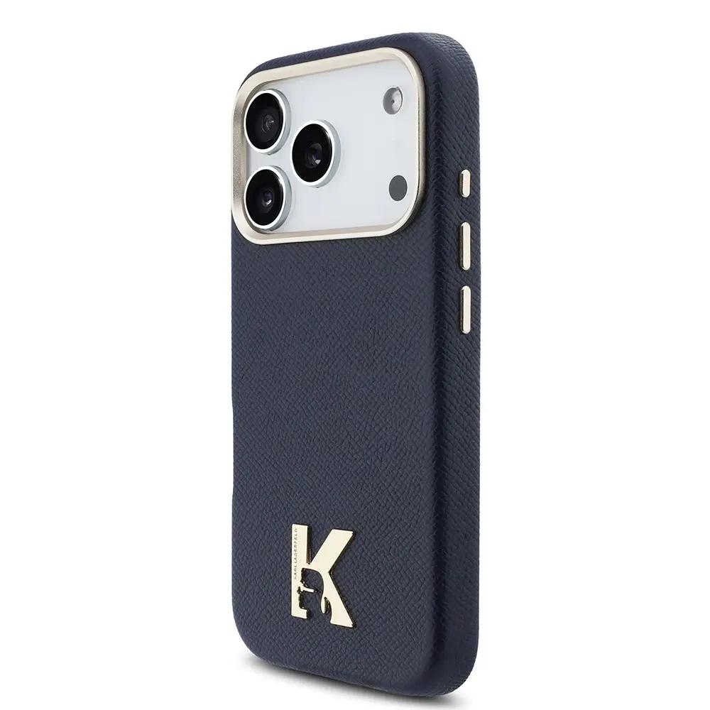 iPhone 17 Pro MagSafe Uyumlu PU Deri Kılıf - Karl Lagerfeld KHEAD