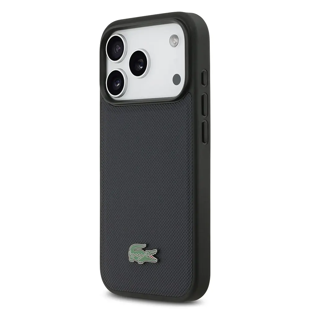 iPhone 17 Pro MagSafe Uyumlu PU Pike Desenli Kılıf - Lacoste