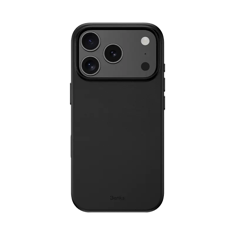 iPhone 17 Pro MagSafe Uyumlu PU Deri Kılıf - Benks VitaPro