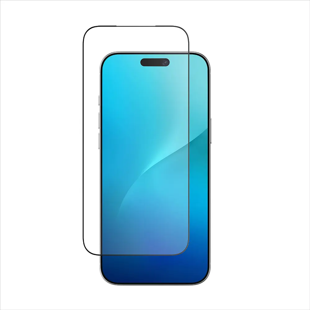 iPhone 17 Pro Max Parmak İzi Bırakmayan Temperli Cam Ekran Koruyucu - Amazingthing Radix