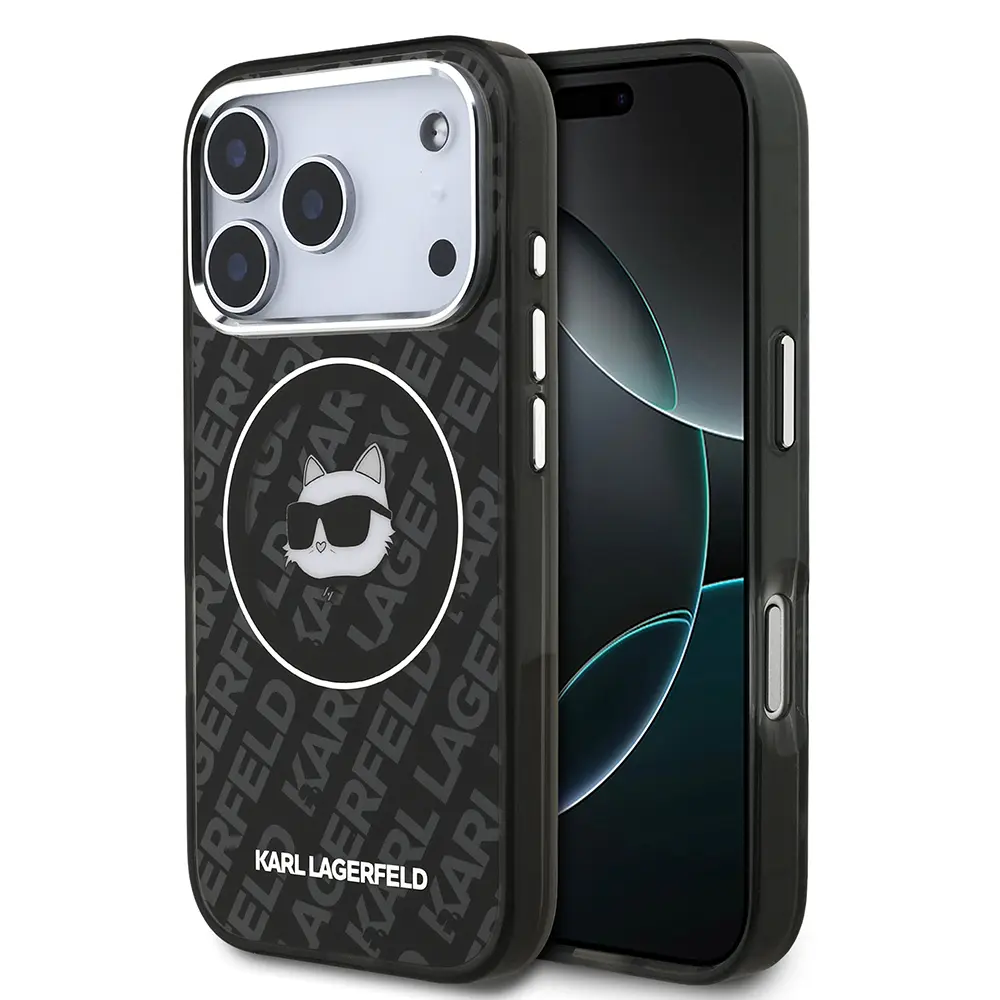 iPhone 17 Pro Max Kılıf, Lisanslı IML Baskılı Choupette Heads Kapak - Karl Lagerfeld