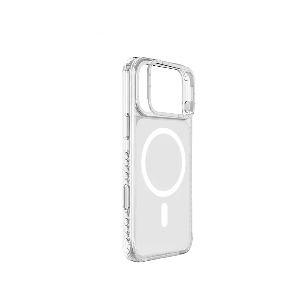 iPhone 17 Pro Max MagSafe Uyumlu Şeffaf Kılıf - Lenyes CK221