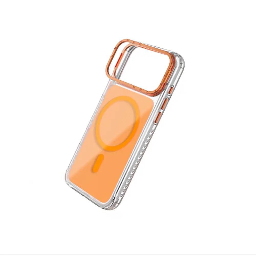 iPhone 17 Pro Max MagSafe Uyumlu Şeffaf Kılıf - Lenyes CK221