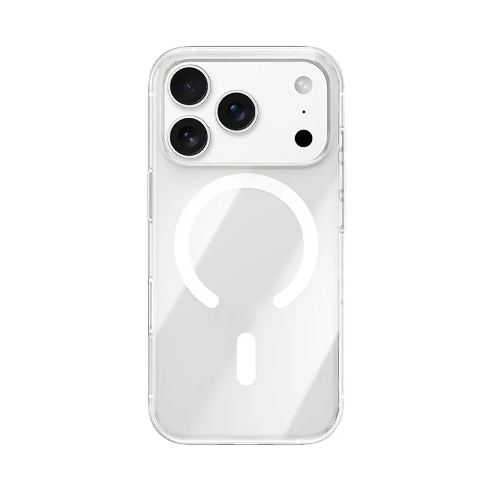 iPhone 17 Pro Max MagSafe Uyumlu Şeffaf Kılıf - Benks Crystal