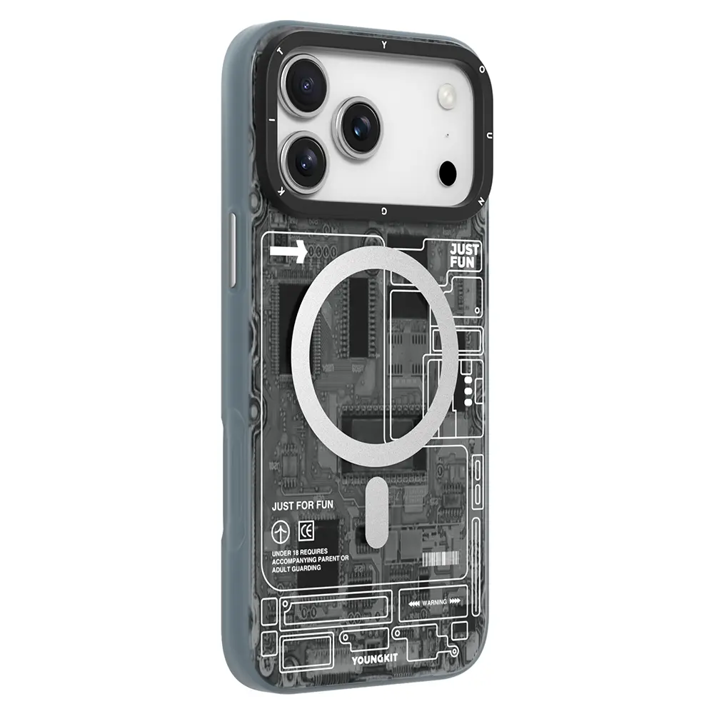 iPhone 17 Pro Max MagSafe Uyumlu Kamera Denetim Butonlu Kılıf - Youngkit Technology