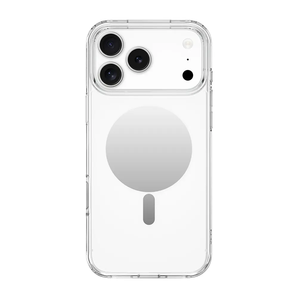 iPhone 17 Pro Max MagSafe Uyumlu Aynalı Şeffaf Kılıf - Wiwu MCC-701