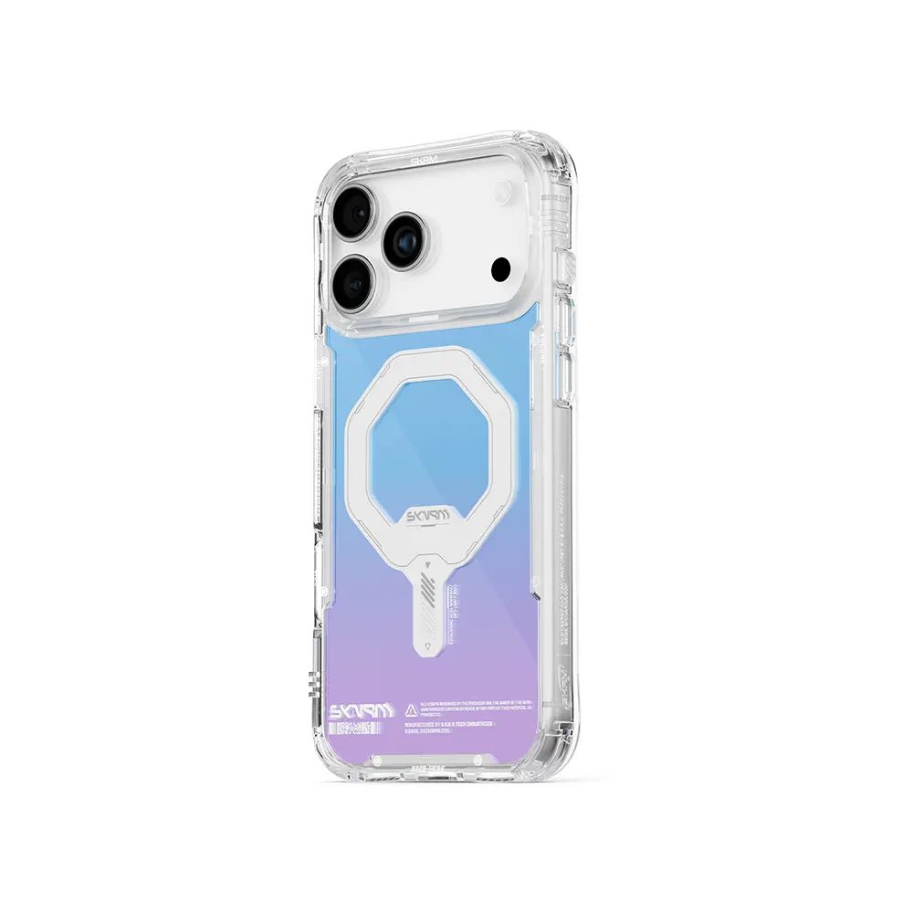 iPhone 17 Pro Max MagSafe Uyumlu Holografik Kılıf - Skinarma MYST