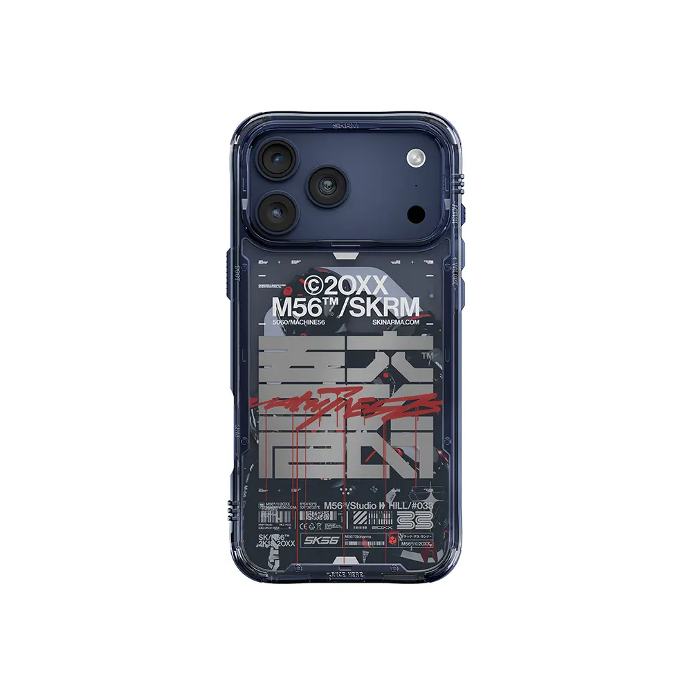 iPhone 17 Pro Max MagSafe Uyumlu IML Baskılı Kılıf - Skinarma X M56