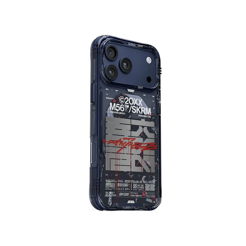 iPhone 17 Pro Max MagSafe Uyumlu IML Baskılı Kılıf - Skinarma X M56