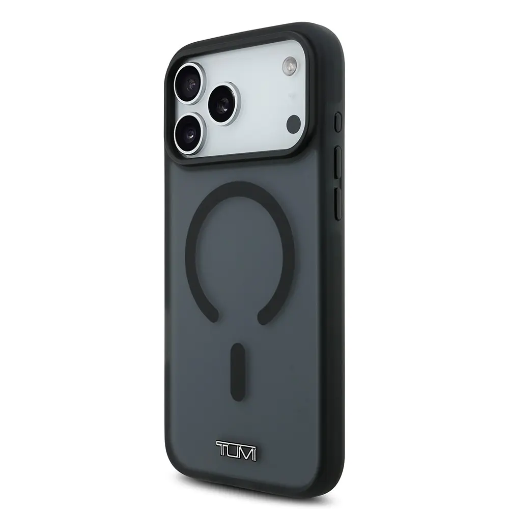 iPhone 17 Pro Max MagSafe Uyumlu Buzlu Transparan Kılıf - TUMI Lisanslı