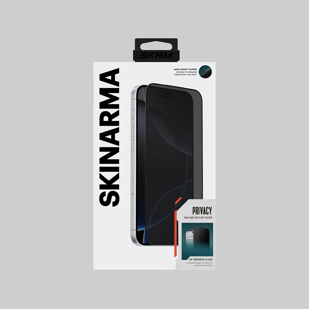 iPhone 17 Pro Max Gizlilik Camı Ekran Koruyucu - Skinarma 0.33mm