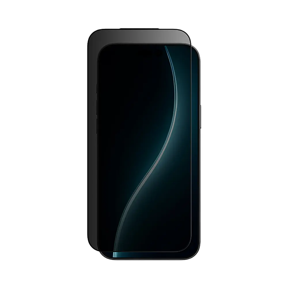 iPhone 18 Pro Gizlilik Ekran Koruyucu, Uygulama Aparatlı - Benks OmniWarrior Privacy Cam