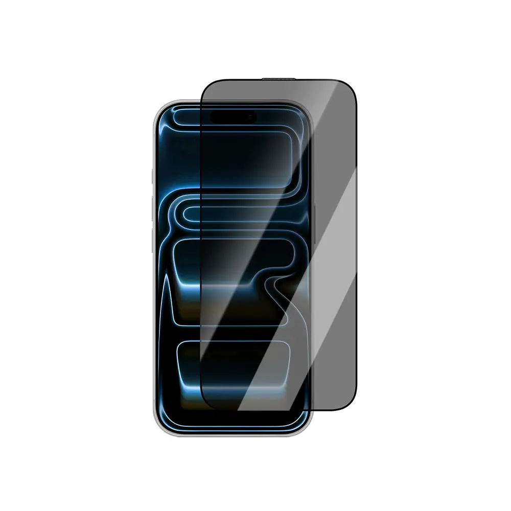 iPhone 18 Pro Gizlilik Filtreli Temperli Cam Ekran Koruyucu - CaseWorld Applicator