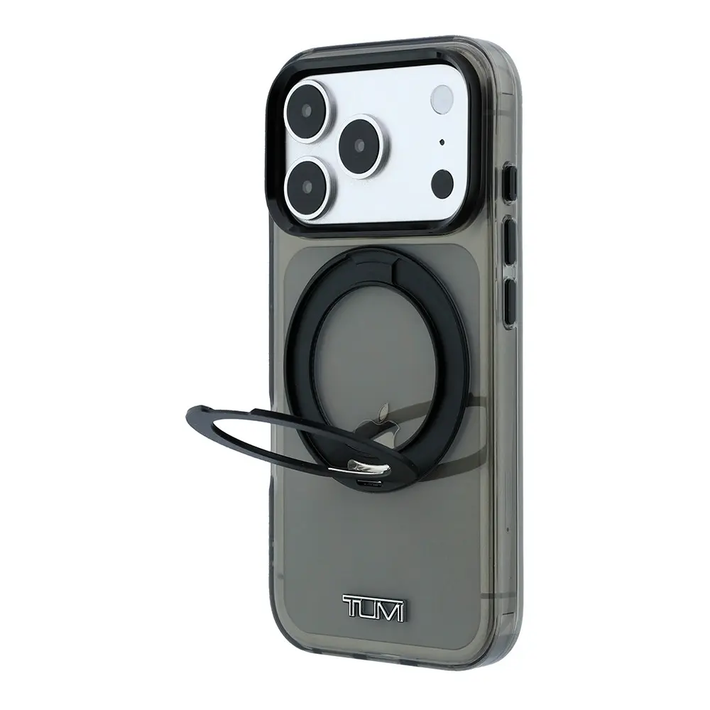 iPhone 18 Pro MagSafe Standlı Transparan Kılıf - TUMI Lisanslı