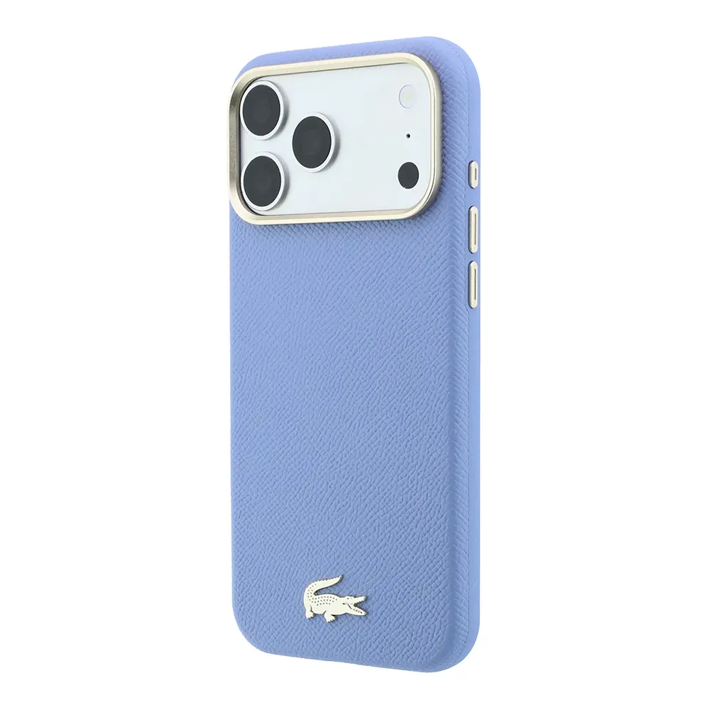 iPhone 18 Pro MagSafe Uyumlu Yarı Pike Desenli Kılıf - Lacoste