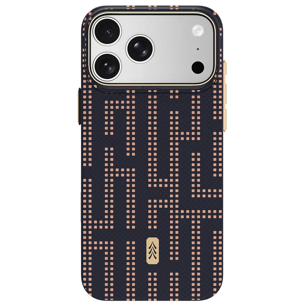 iPhone 18 Pro MagSafe Uyumlu Aramid Dokulu Kılıf - Raptic Aramid Skin