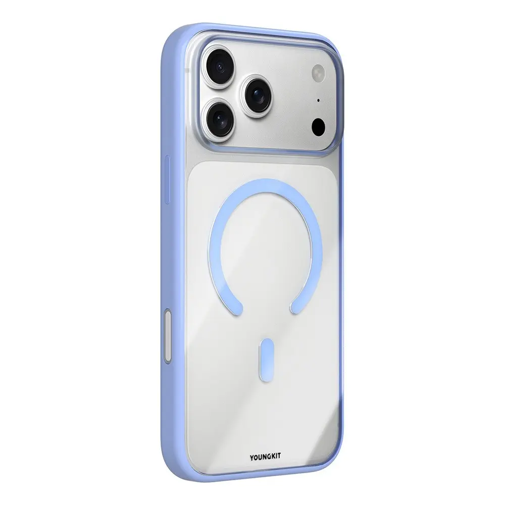 iPhone 18 Pro MagSafe Uyumlu Şeffaf Kılıf - Youngkit Clear