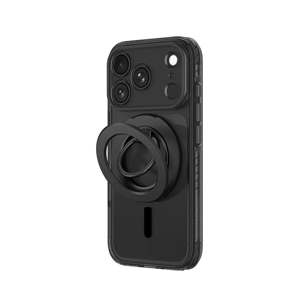 iPhone 18 Pro MagSafe Uyumlu Yüzük Standlı Kılıf - Amazingthing Titan Pro Grip Ring