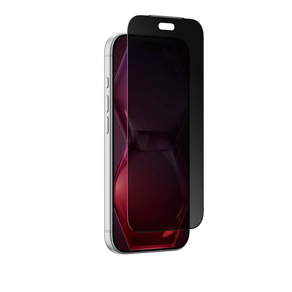 iPhone 18 Pro Max Mat Gizlilik Filtreli Temperli Cam Ekran Koruyucu - Amazingthing Titan Privacy Matte
