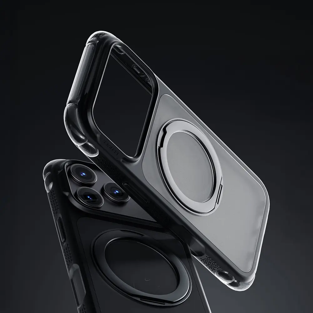 iPhone 18 Pro Max MagSafe Uyumlu Standlı Kılıf - Lenyes Air Bumper