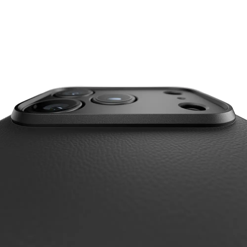 iPhone 18 Pro Max MagSafe Uyumlu Deri Kılıf - Amazingthing Glamour Lens