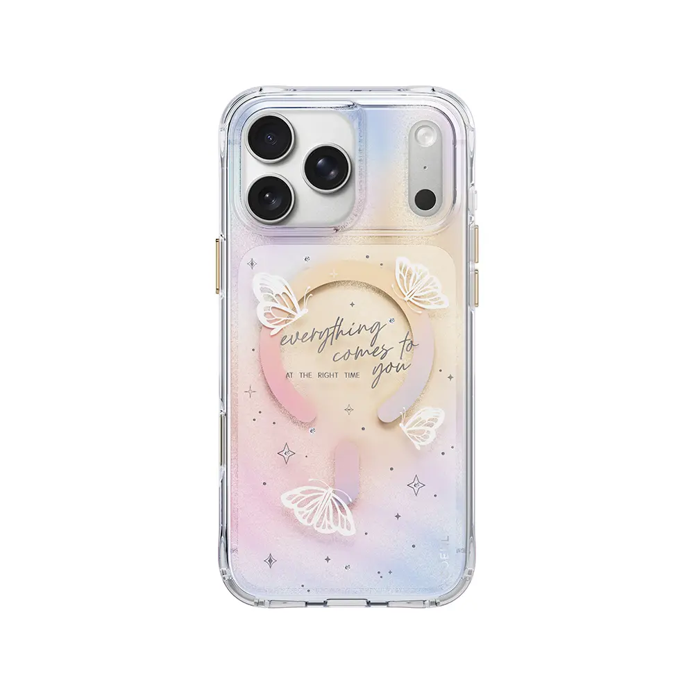 iPhone 18 Pro Max MagSafe Uyumlu Şeffaf Kılıf - Coehl Ellie