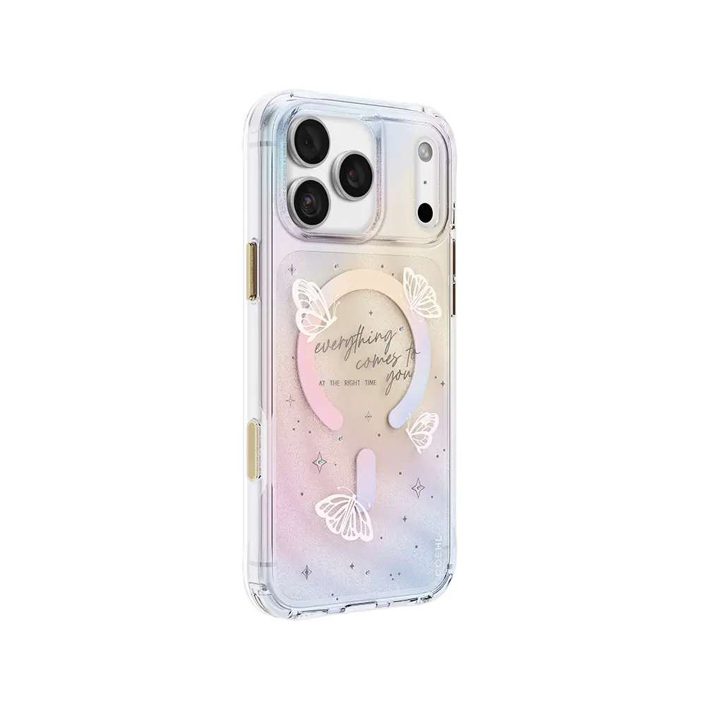 iPhone 18 Pro Max MagSafe Uyumlu Şeffaf Kılıf - Coehl Ellie