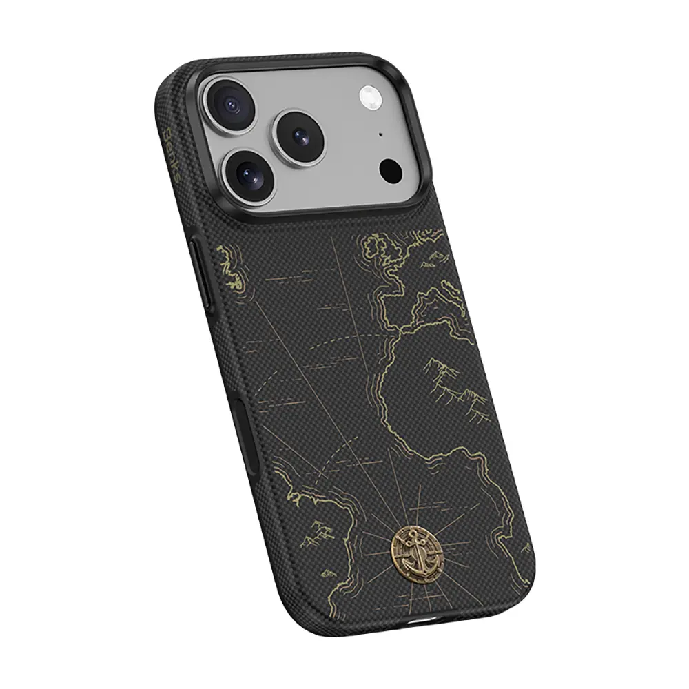 iPhone 18 Pro Max MagSafe Uyumlu Kevlar Kılıf - Benks ArmorEdge Air Navigator