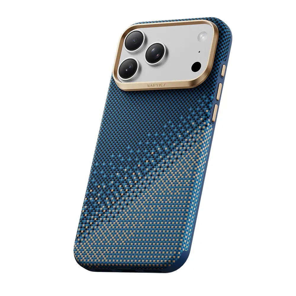 iPhone 18 Pro Max MagSafe Uyumlu Aramid Fiber Kılıf - Raptic Dual Serenity