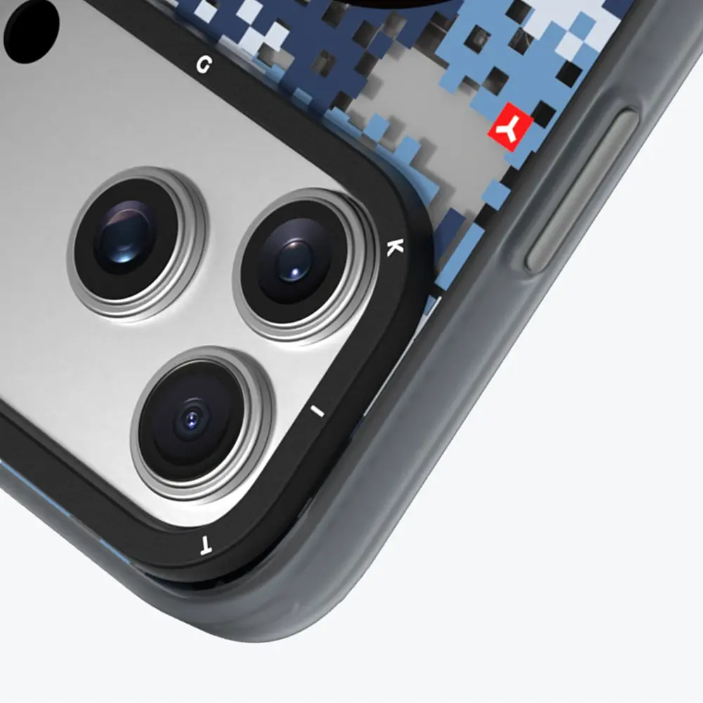 iPhone 18 Pro Max MagSafe Uyumlu Kamuflaj Kılıf - Youngkit Camouflage Sykell
