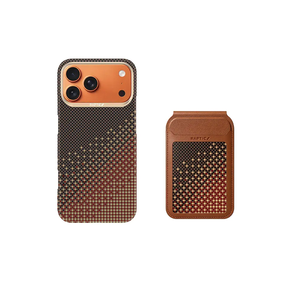 iPhone 18 Pro Max Kartlık Modüllü Aramid Kılıf - Raptic Serenity