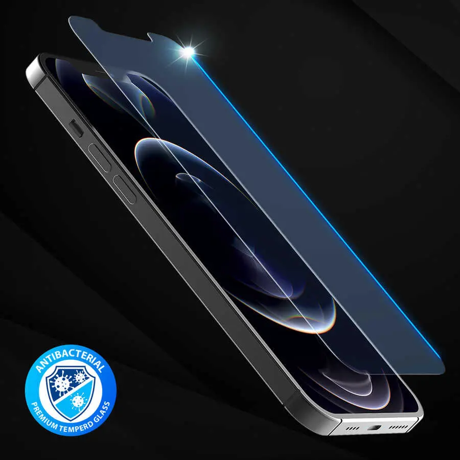iPhone 12 Pro Temperli Cam Ekran Koruyucu - Araree Subcore