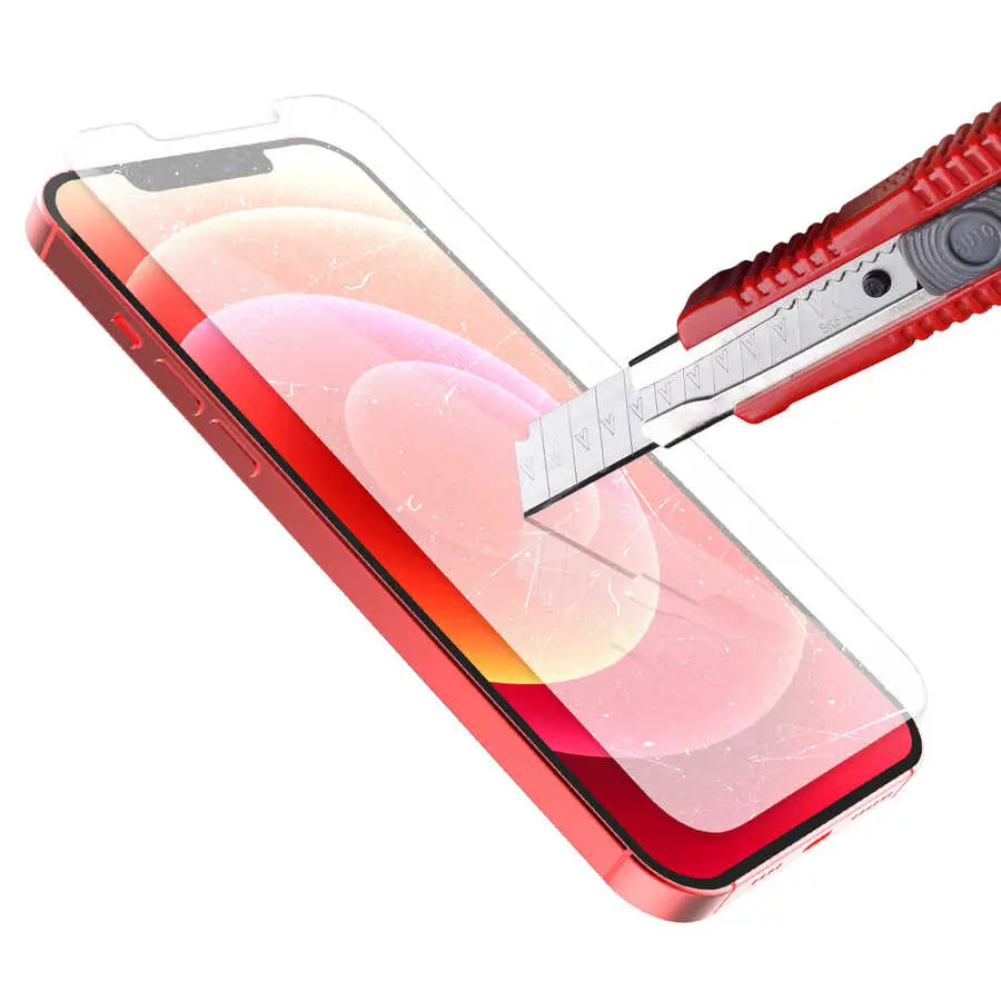 iPhone 12 Pro Temperli Cam Ekran Koruyucu - Araree Subcore