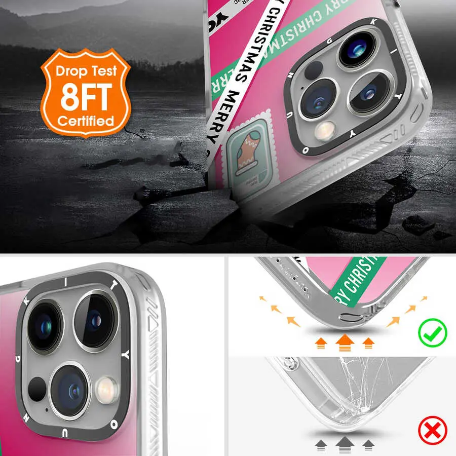 iPhone 13 Pro Kılıf YoungKit Holiday Serisi Desenli Kapak
