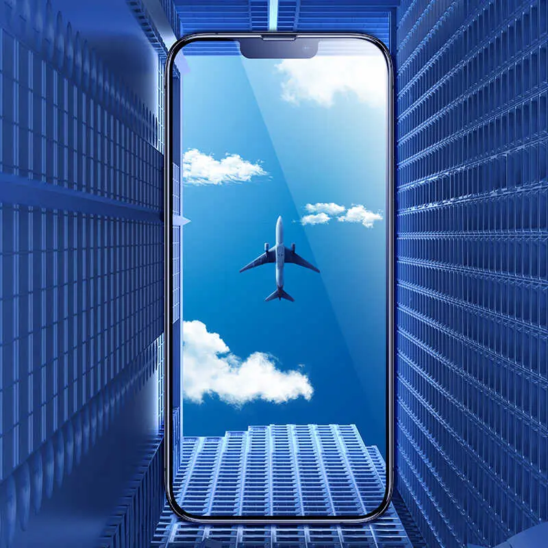 iPhone 13 Pro Max Mat Cam Ekran Koruyucu - Benks Little KingKong