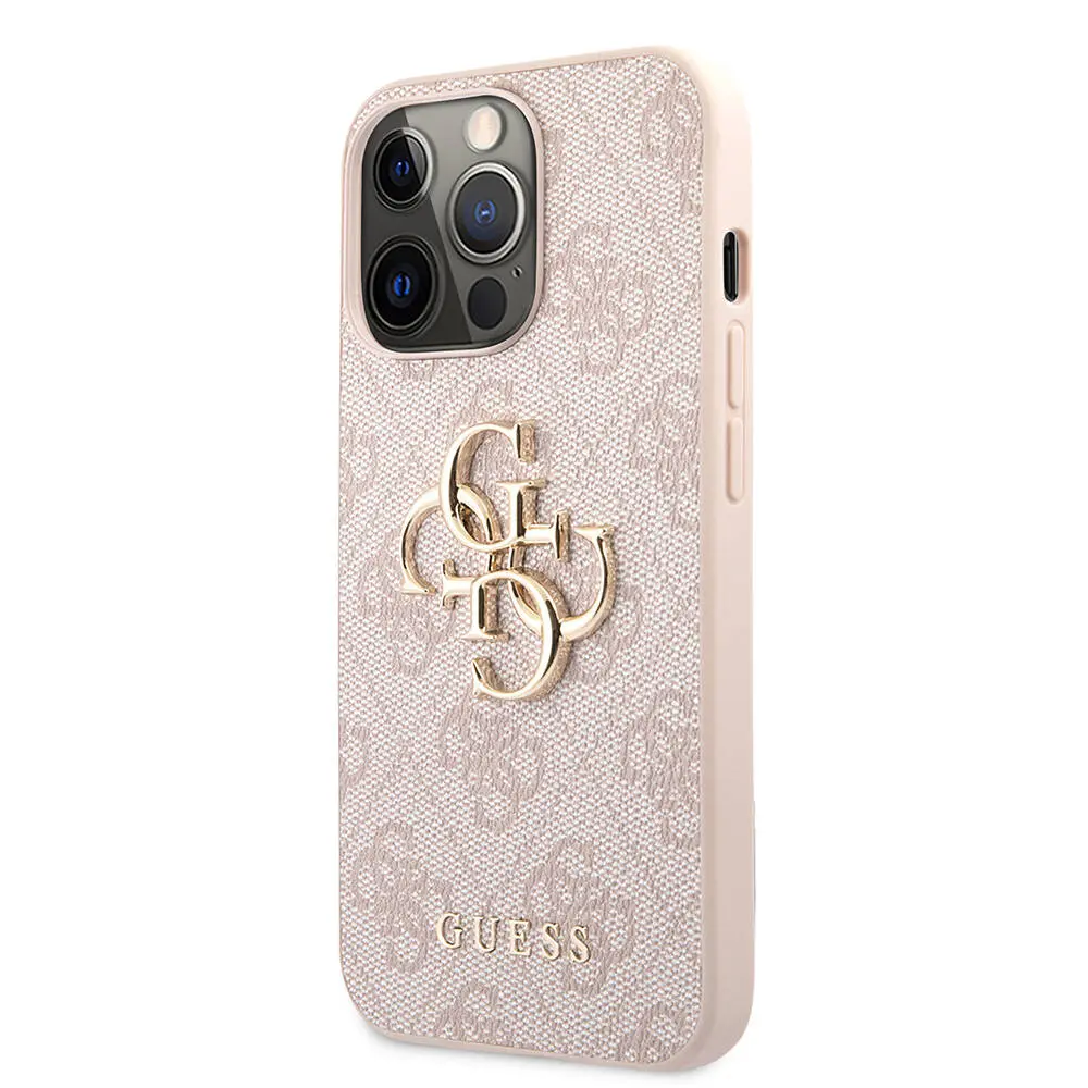 iPhone 13 Pro Max PU Deri Kılıf, 4G Desenli - Guess