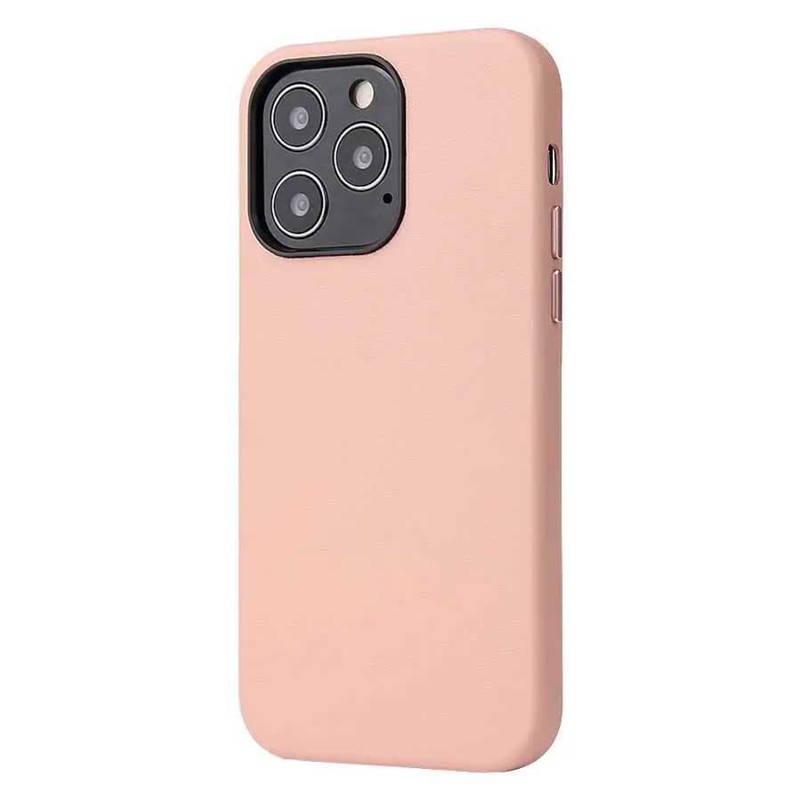 iPhone 13 Pro Max Deri Kılıf, Kablosuz Şarj Uyumlu - Zore Eyzi